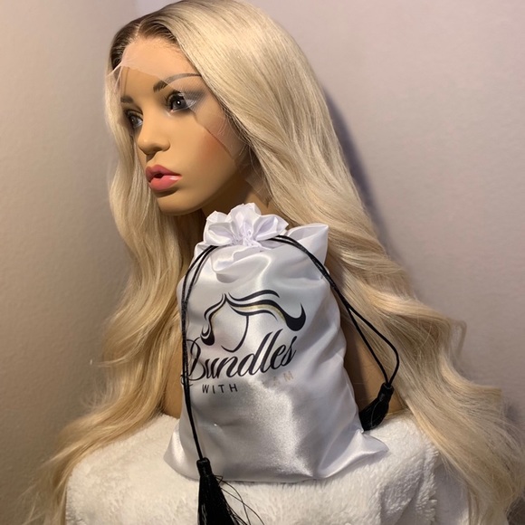 Bundles With Glam Other - Beautiful Custom Color Blonde/Brown  Lace Frontal Wig